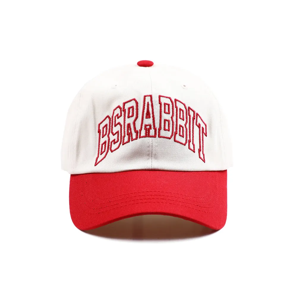 OLD SCHOOL BSRBT CAP RED / CREAM