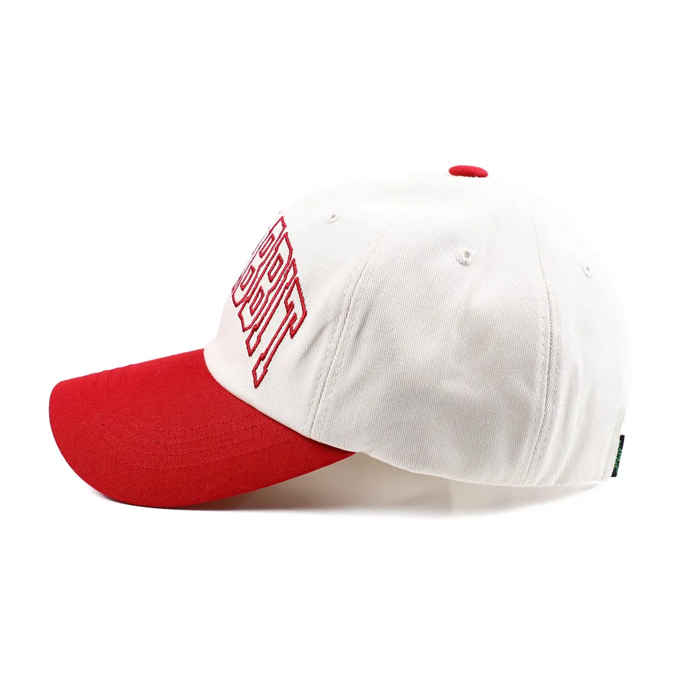 OLD SCHOOL BSRBT CAP RED / CREAM