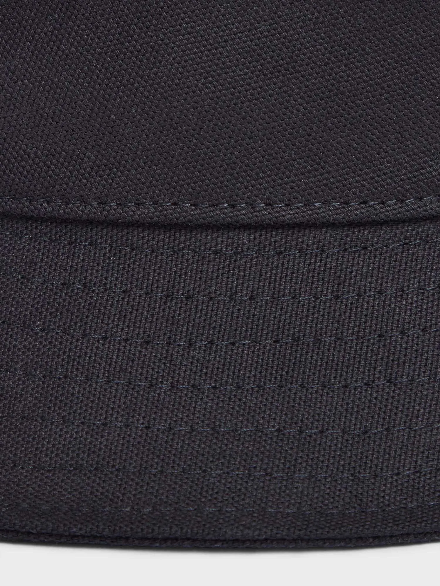 Organic Cotton Bucket Hat—black