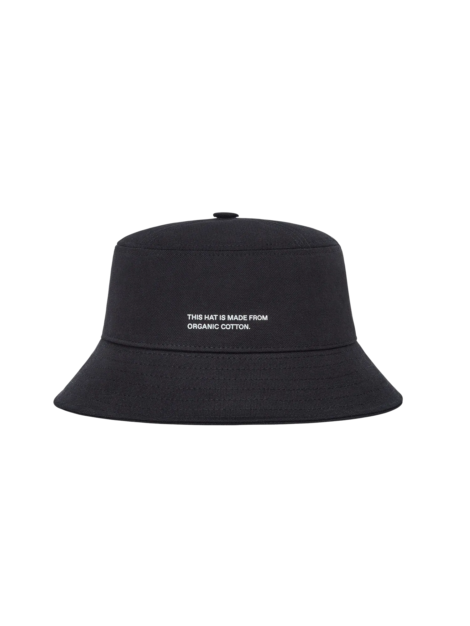 Organic Cotton Bucket Hat—black