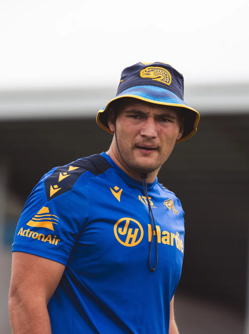 Parramatta Eels 2025 Macron Offical  Bucket Hat