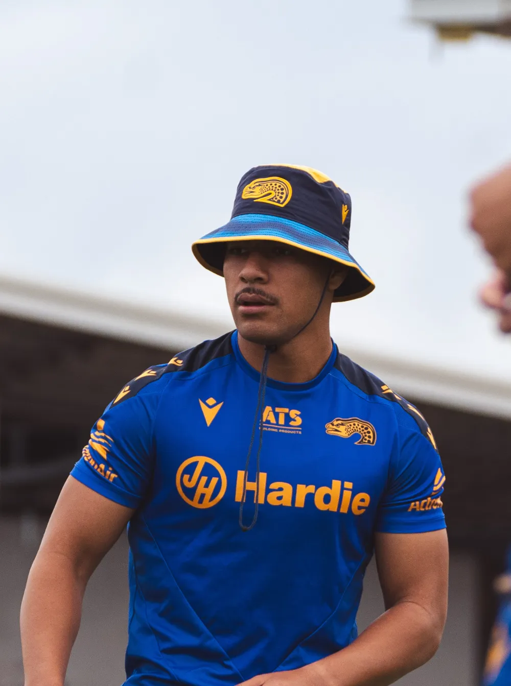 Parramatta Eels 2025 Macron Offical  Bucket Hat