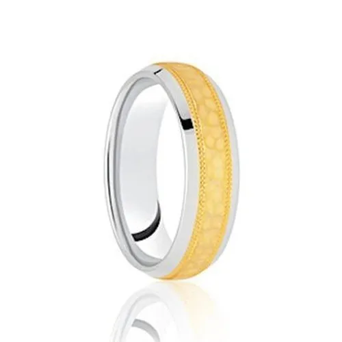 Patterned Two tone band