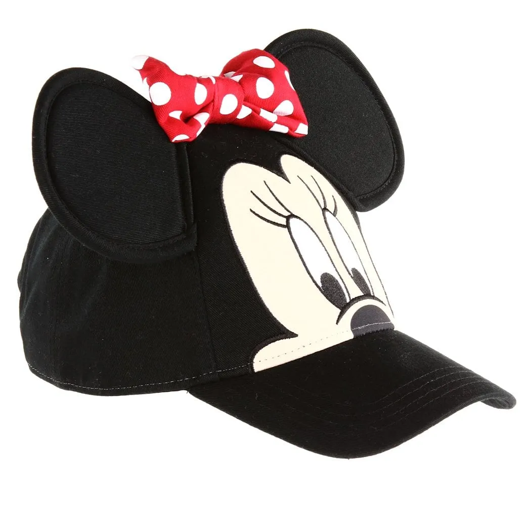 Personalized Disney Kid's Baseball Cap with 3D Ears - Minnie Mouse