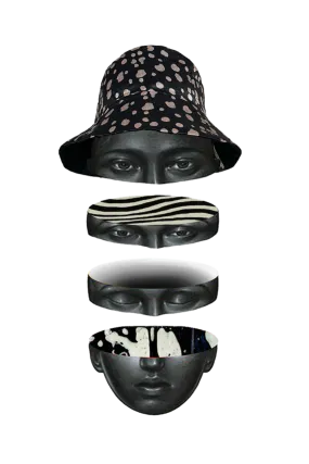 Phantasmagoria reversible bucket hat