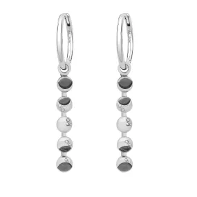 PHASES - Sterling Silver Hoops