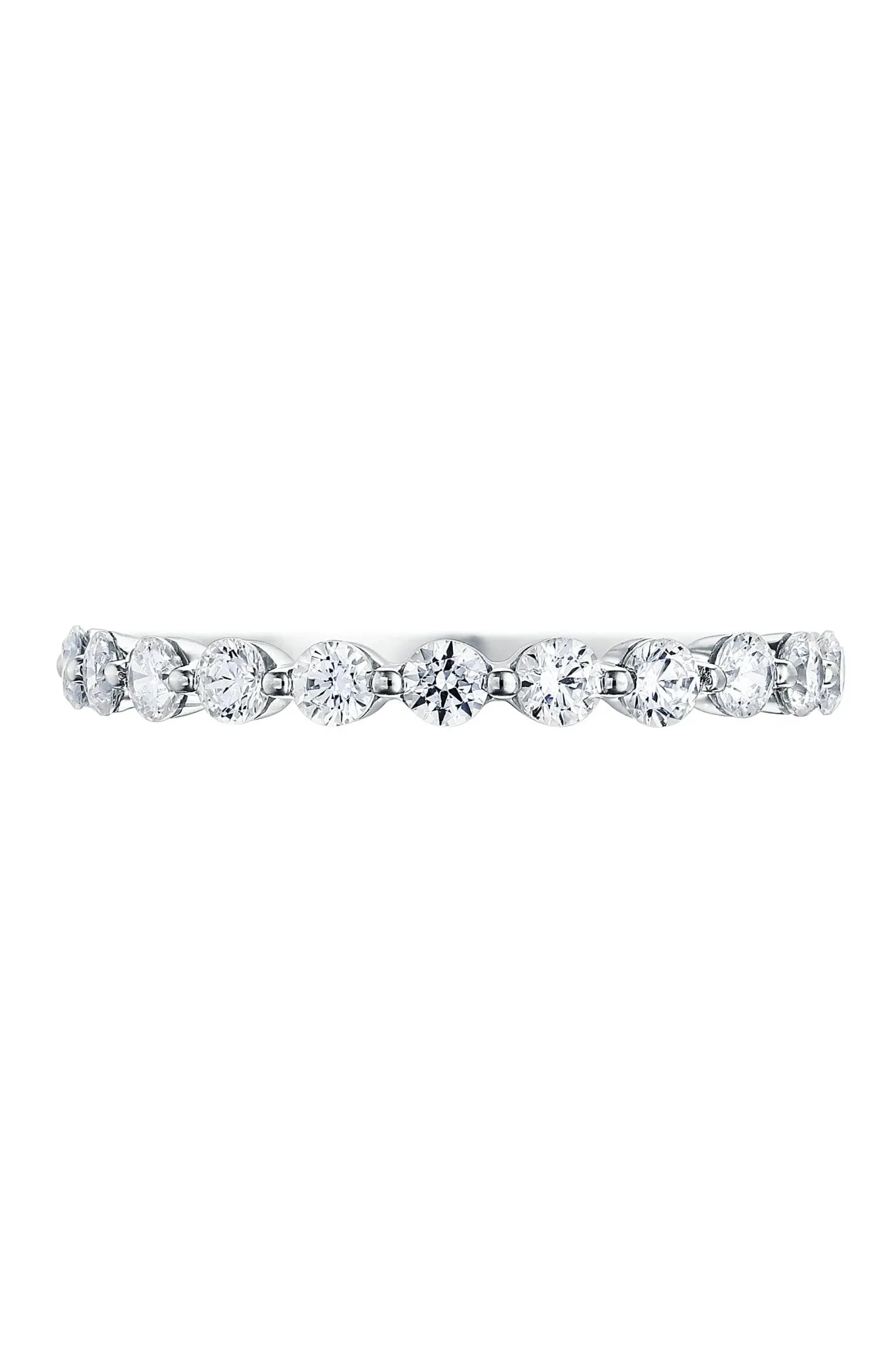 Platinum 0.53ct Diamond Eternity Ring