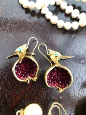 Pomegranate Earrings