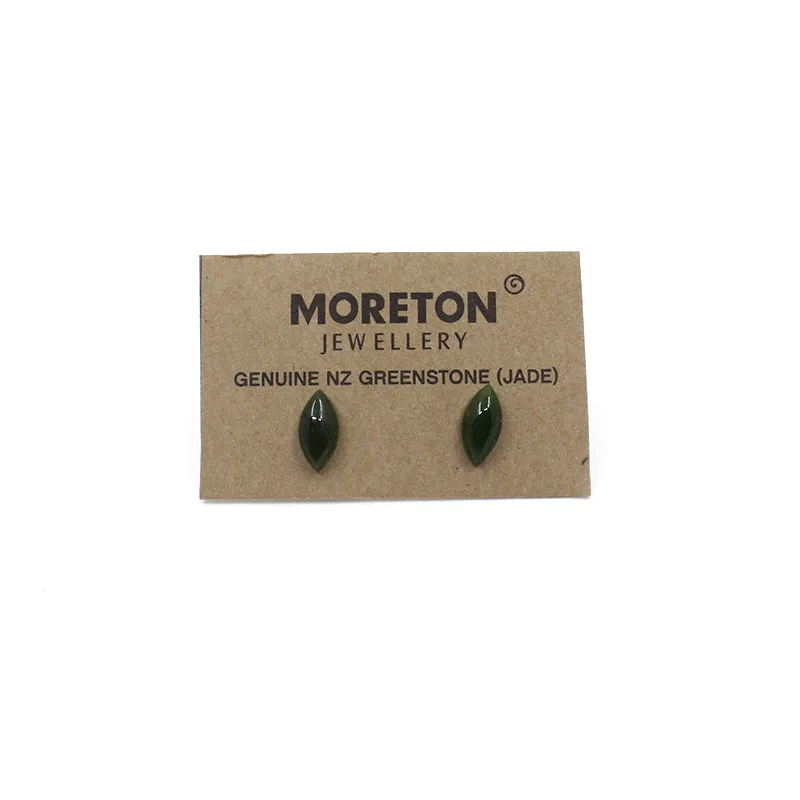 Pounamu Stud Earrings small