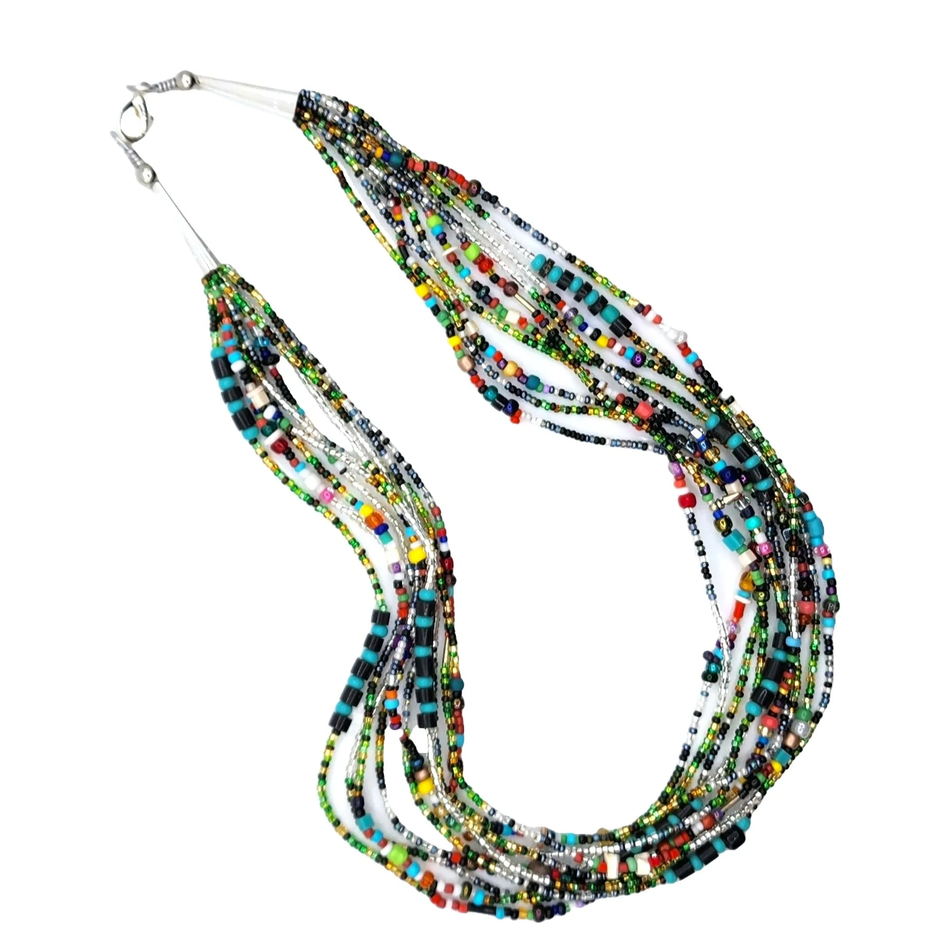 Rainbow Fiesta Necklace - 22" Long