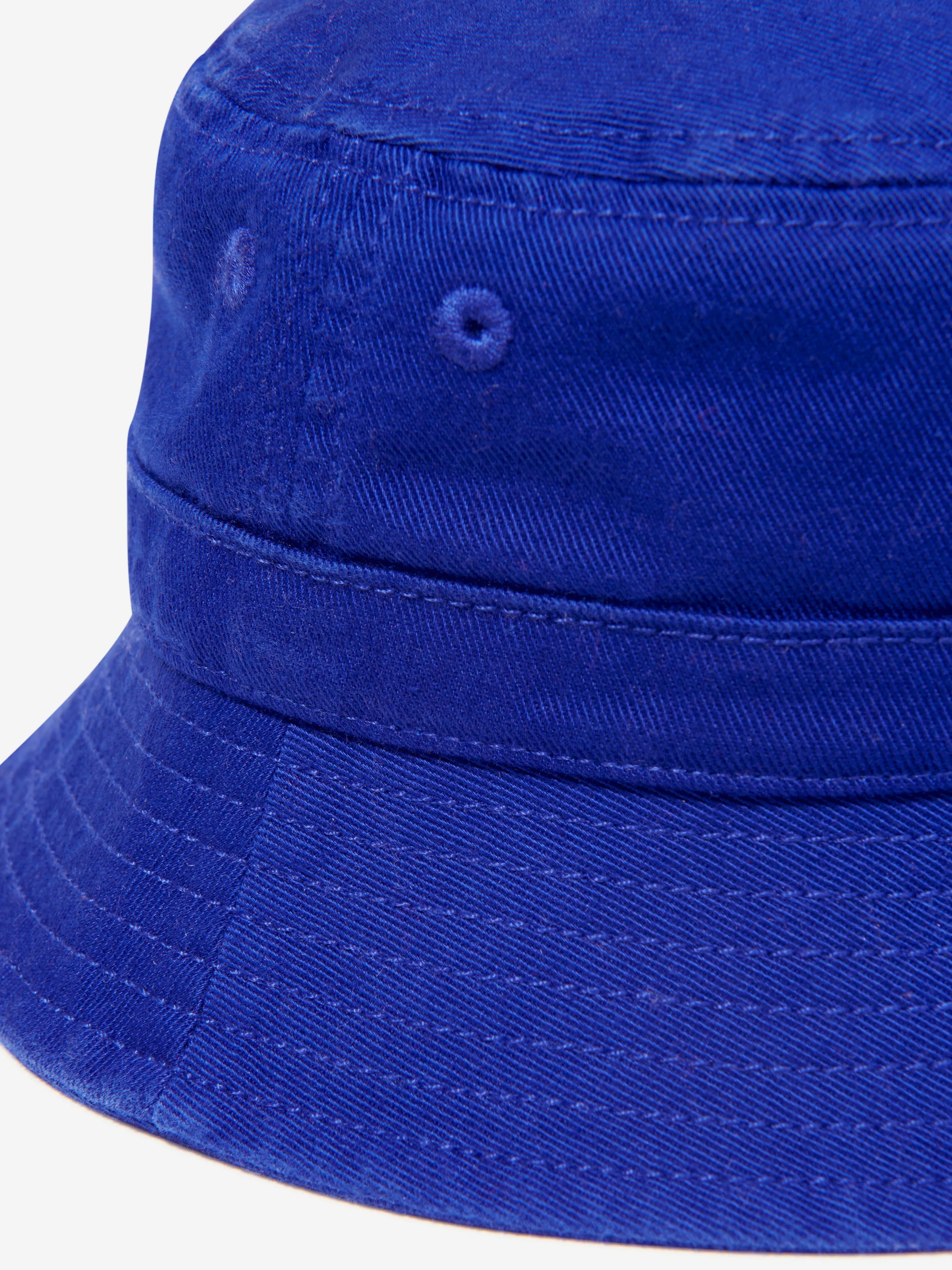 Ralph Lauren Baby Logo Bucket Hat in Blue