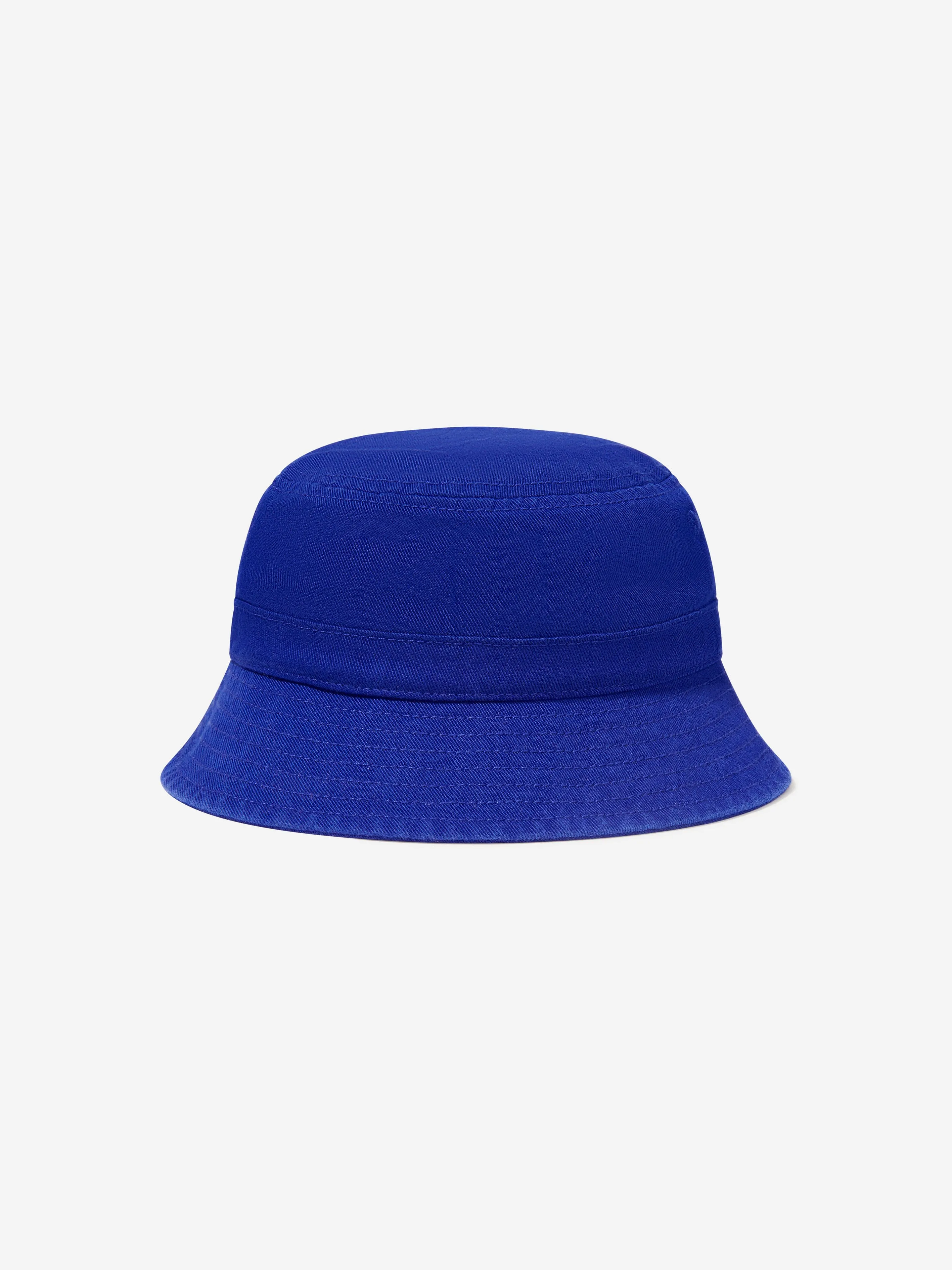 Ralph Lauren Baby Logo Bucket Hat in Blue