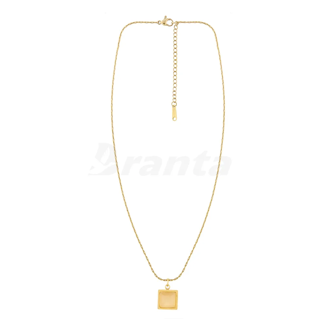 Rectangle Pendant Necklace