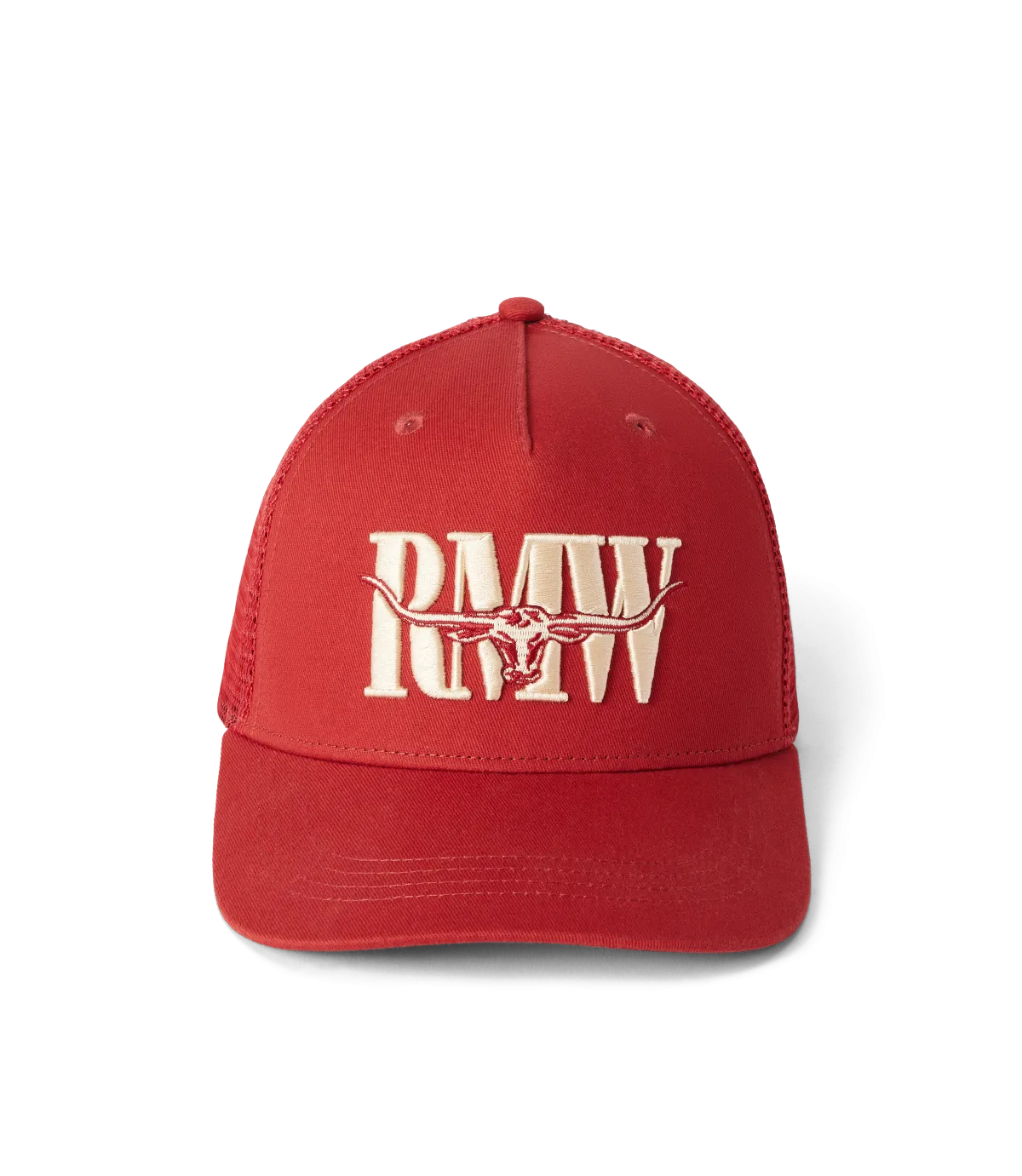 R.M.Williams - RMW Steers Head Trucker Cap - Red