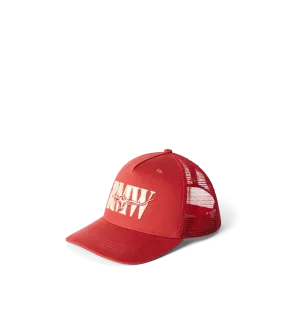 R.M.Williams - RMW Steers Head Trucker Cap - Red