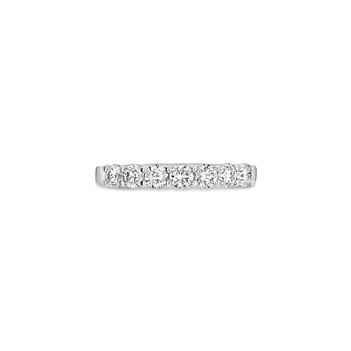 Seven Diamond Wedding Band