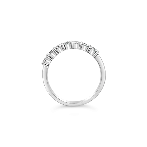 Seven Diamond Wedding Band