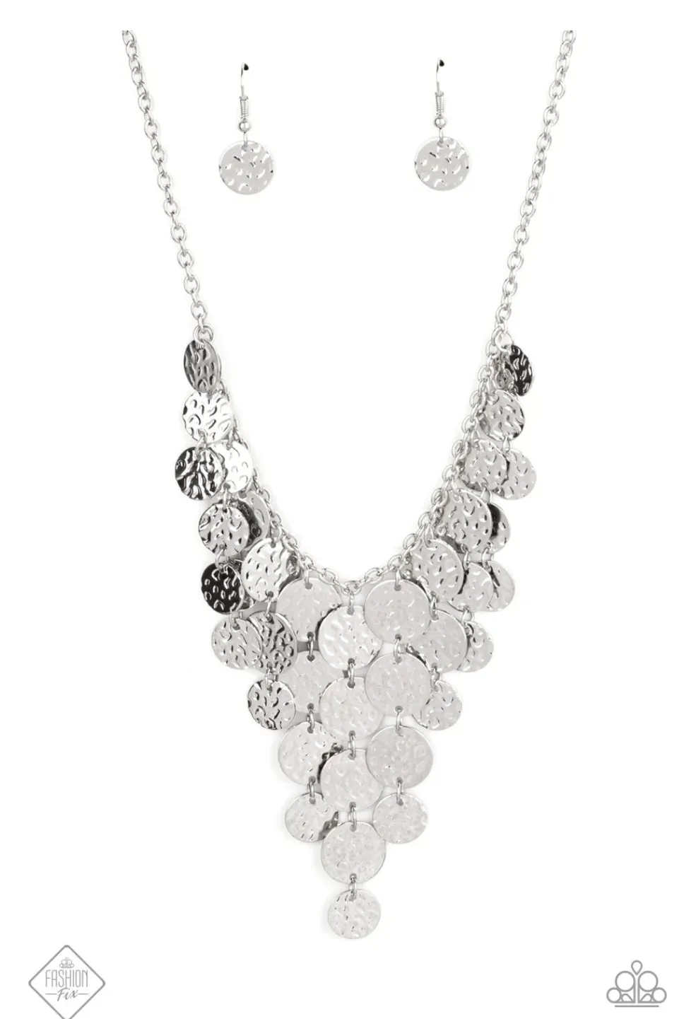 Spotlight Ready Silver Necklace - Paparazzi Accessories