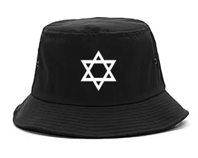 Star Of David Chest Mens Bucket Hat