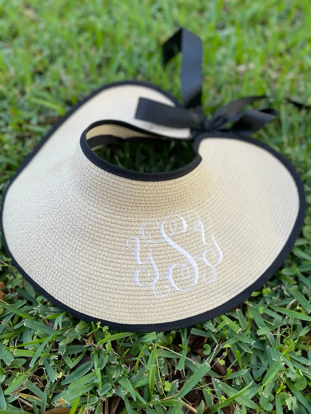 Straw Floppy Sun Hat/ Personalized honeymoon Floppy sun hat, custom beach hat, future mrs hat, monogrammed hat (Copy)