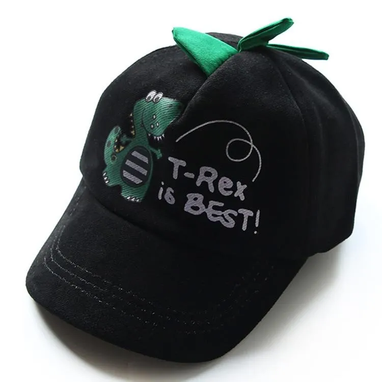 'T-REX IS BEST\' DINOSAUR KIDS HATS