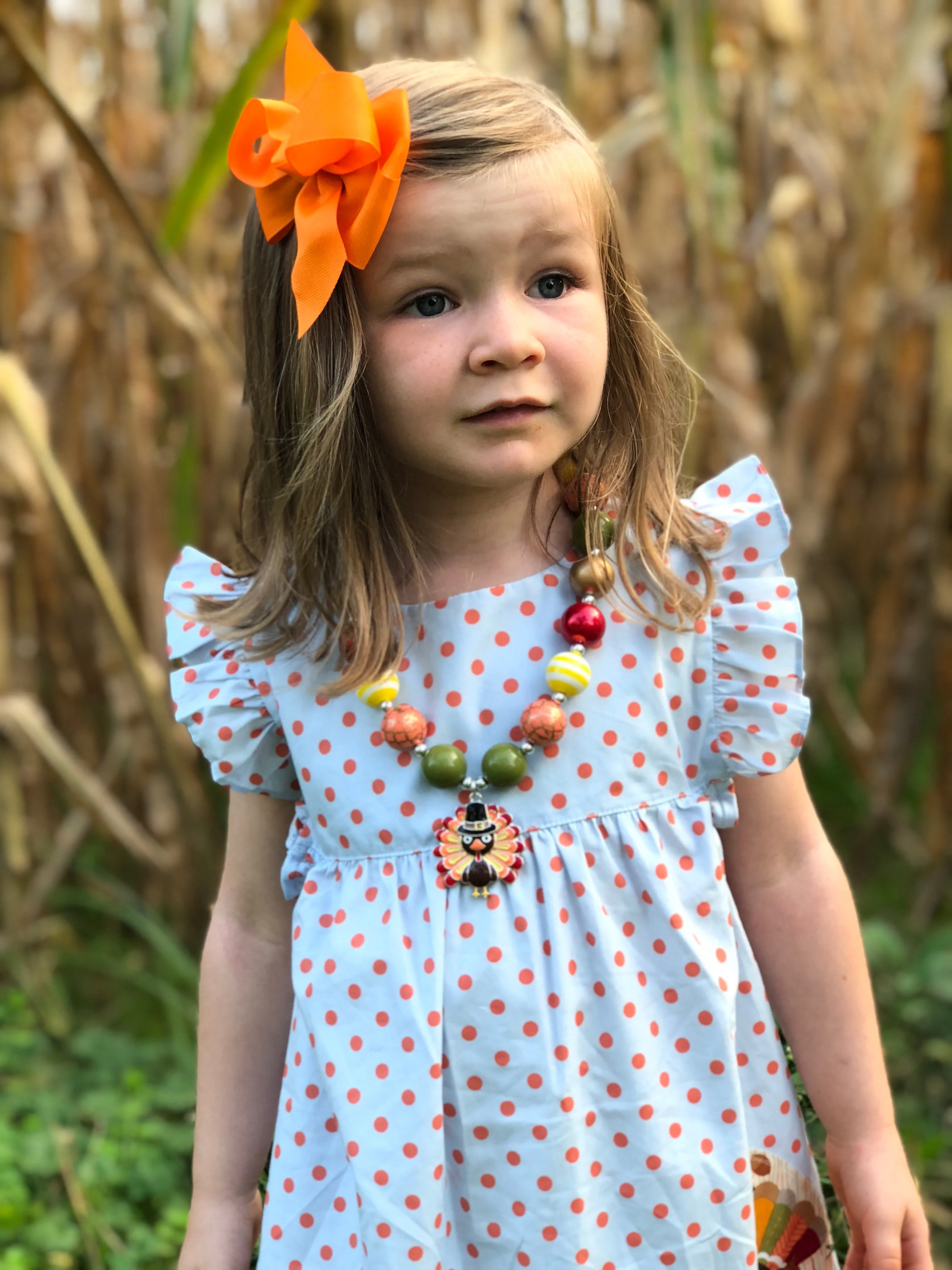 Thanksgiving Turkey necklace