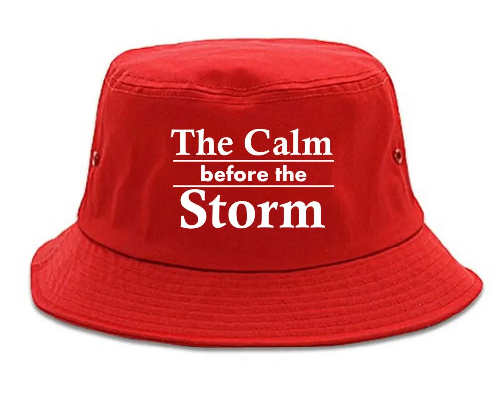 The Calm Before The Storm Bucket Hat Cap