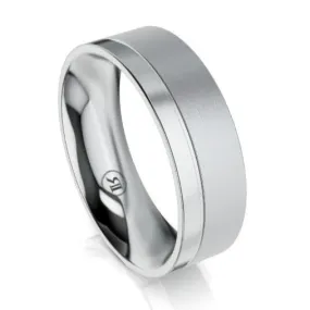 The Lawrence Platinum Wedding Ring