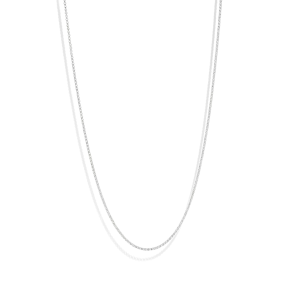 THE RILEY ROLO NECKLACE S - sterling silver