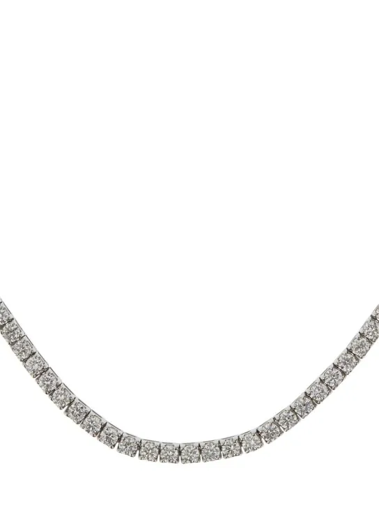 Vanzi   18kt Gold &amp; diamond tennis necklace 