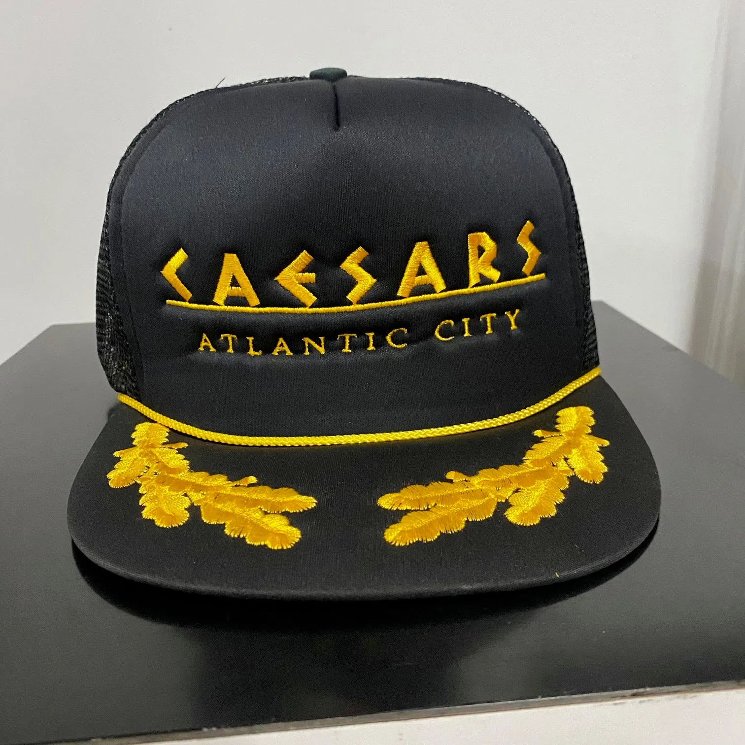 Vintage Caesar's Atlantic City Mesh Trucker Hat