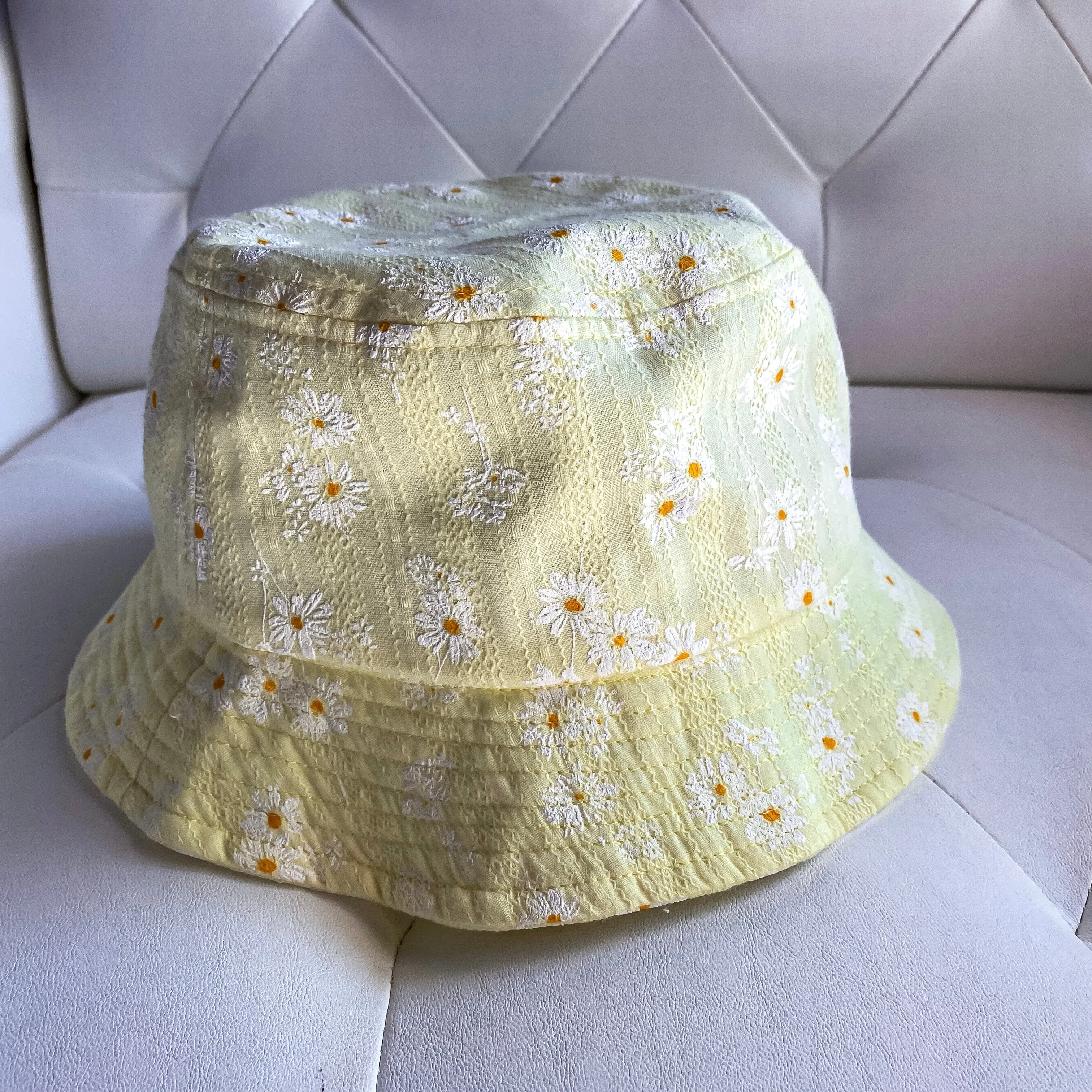 Yellow Daisy Bucket Hat